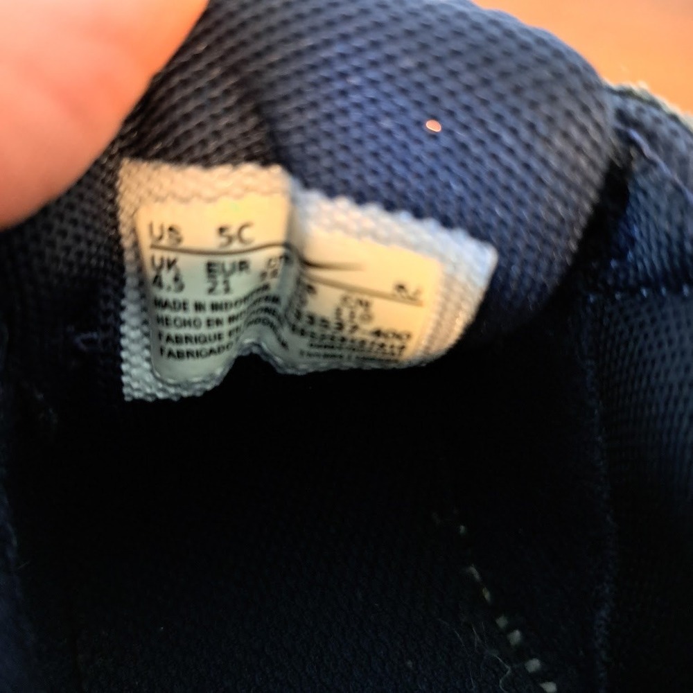 Nike Court Royale TD Toddler Shoes Midnight Navy White 833537-400 Size 5C - Picture 5 of 6